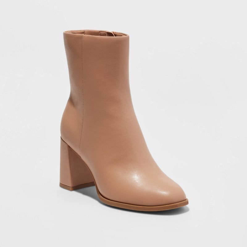 Women&#39;s Janelle Dress Boots - A New Day&#8482; Tan 7 | Target