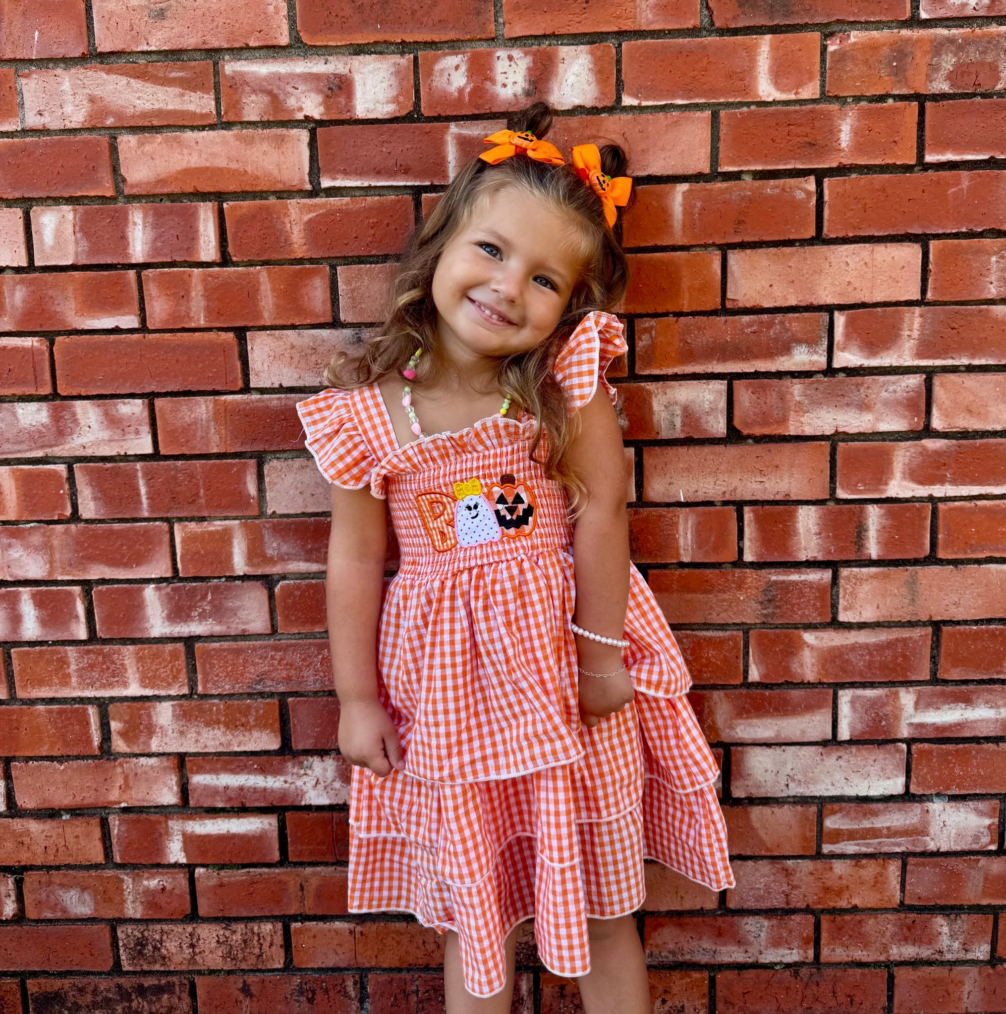 cutest halloween dress! only $19.99!! baby sizes up to big kids 🧡🎃 

#LTKSeasonal #LTKKids #LTKHalloween