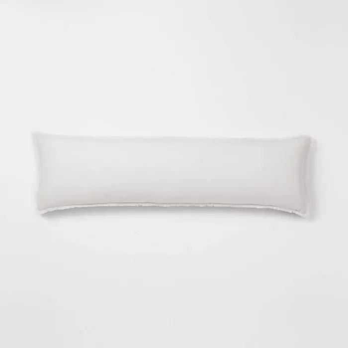 Lumbar Heavyweight Linen Blend Throw Pillow - Casaluna™ | Target