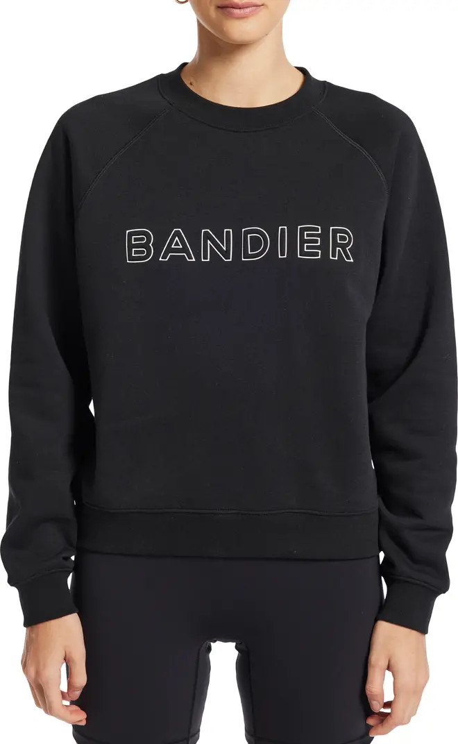 BANDIER Logo Crewneck Sweatshirt | Nordstrom | Nordstrom