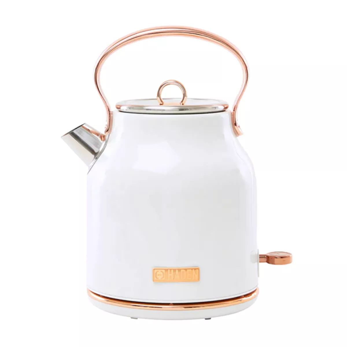 Haden Heritage 1.7 Liter Stainless Steel Body Countertop Retro Style Electric Kettle with Auto Sh... | Target