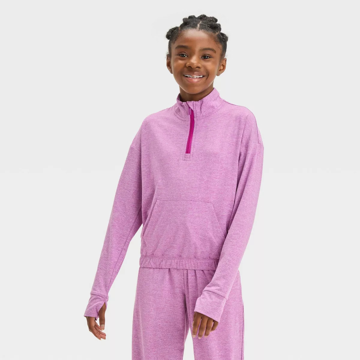 Girls' Soft Stretch Top - All In Motion™ | Target