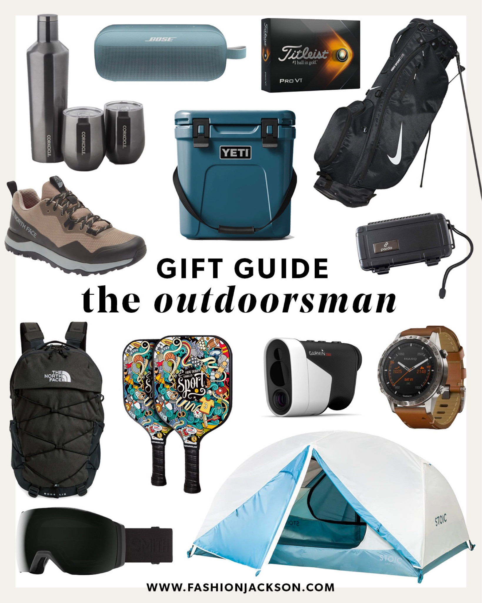 Gift ideas for the sports and outdoorsman in your life! #holiday #christmas #giftguide #giftsforhim #sportsgift #golf #camping #outdoors #christmasgift #fashionjackson

#LTKHoliday #LTKmens #LTKGiftGuide