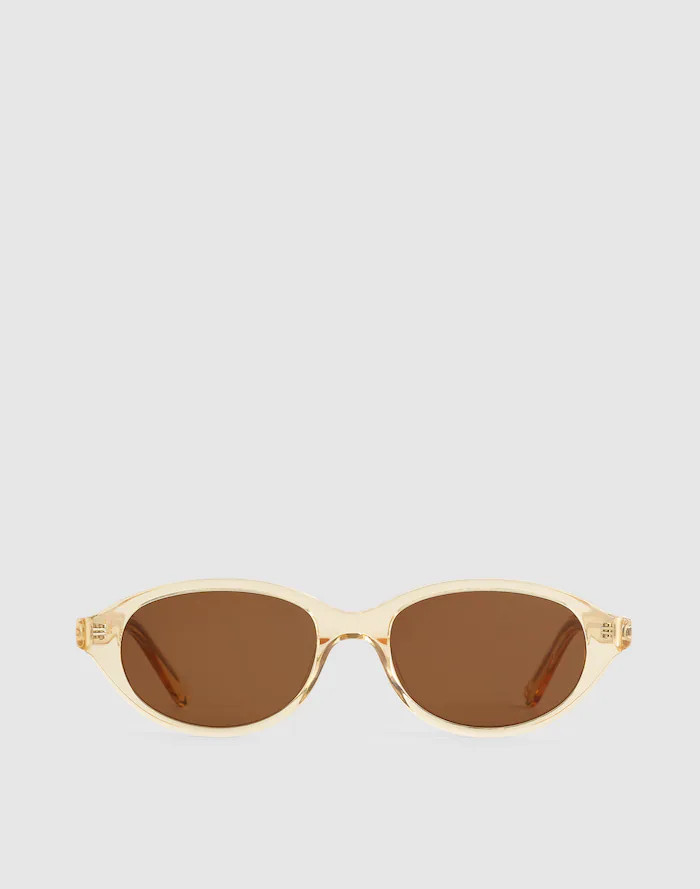 The Solina Oval Sunglasses | Madewell