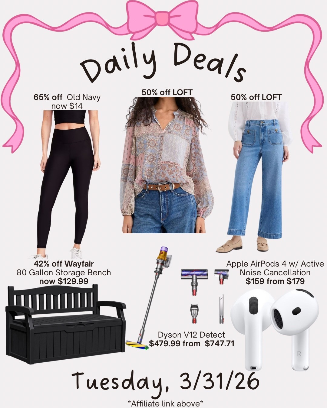 Daily deals 

#LTKSaleAlert #LTKHome #LTKMidsize