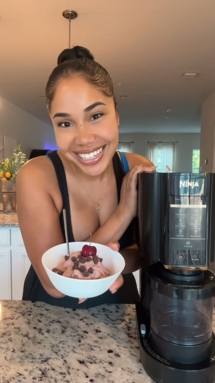 ✨New Favorite Flavor Alert✨ Chocolate Chip Cherry Protein Ice Cream now has my heart! 🍒🍫 I now make it on a weekly basis with my new Ninja Creami inspired by F1Movie 🍨 #NinjaPartner. Now make sure you make this and immediately after RUN to the theaters to catch #F1TheMovie in theaters THIS Friday. You won’t regret it ( recipe in comments! ) ☺️  @ninjakitchen#NinjaCREAMi @WarnerBros @AppleTV @AppleFilms

#LTKHome