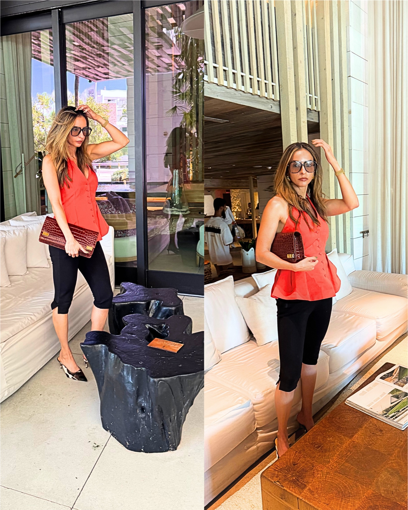 Fall outfit ideas for warm weather — elegant, bold, and effortless.
Peplum, capris, and gold accents for a modern quiet luxury moment. 

#LTKU #LTKSeasonal #LTKStyleTip