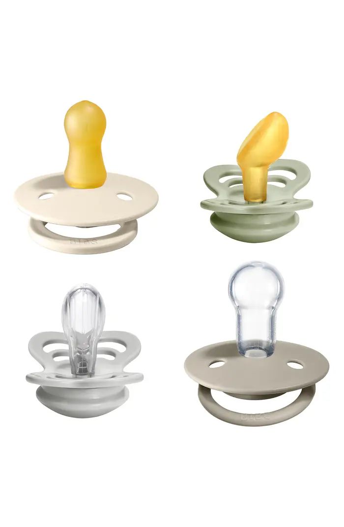 Assorted 4-Pack Try-It Pacifier Set | Nordstrom