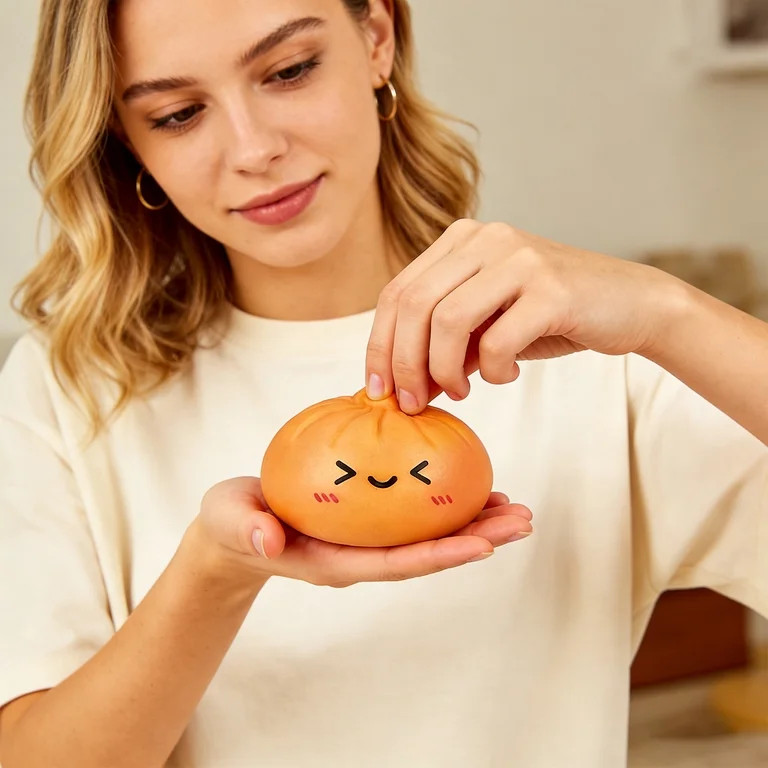 2026 New Glitter Dumpling Squishy - Squishy Dumpling Toy Glitter for Stress Relief, Dumplings Toy... | Walmart (US)
