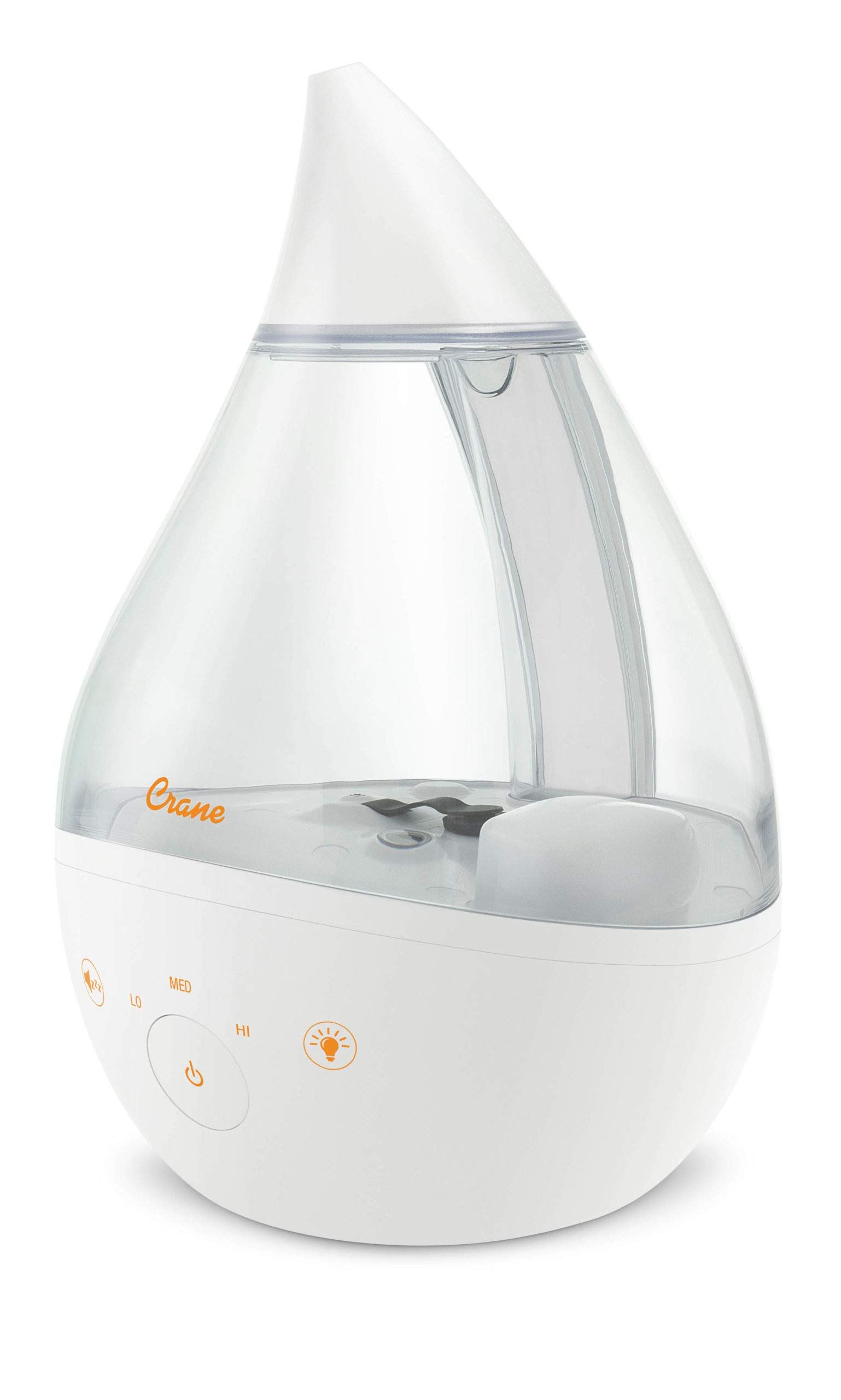 Crane Ultrasonic Humidifiers for Bedroom and Office, 1 Gallon 4-in-1 Cool Mist Air Humidifier for... | Amazon (US)