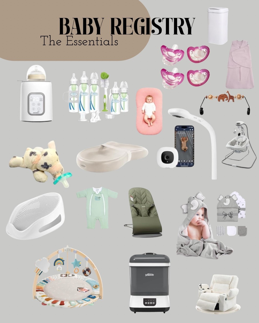 Baby Registry Essentials 

#LTKGiftGuide #LTKmomlife #LTKBaby