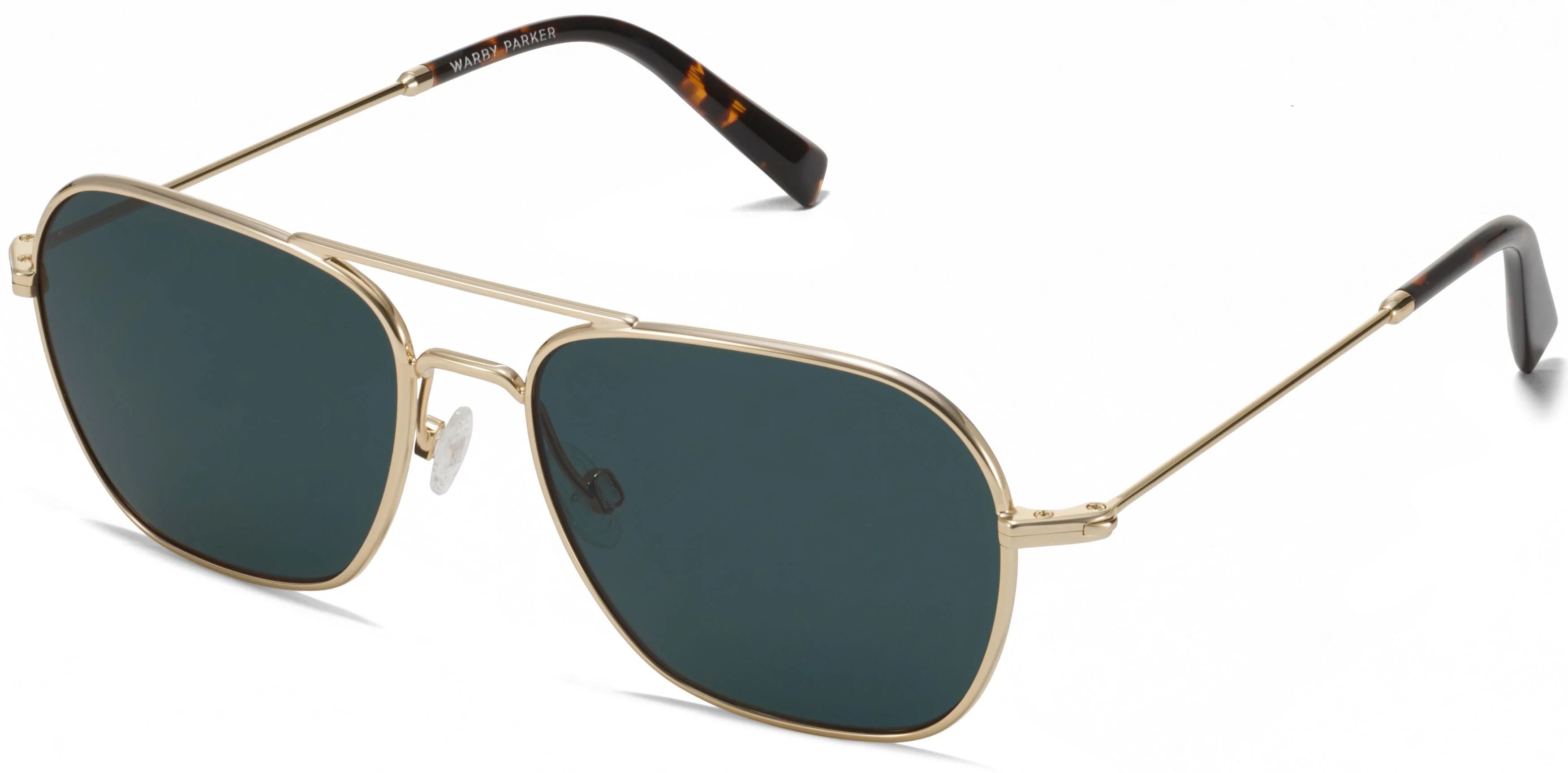 Abe Sunglasses in Polished Gold | Warby Parker (US)