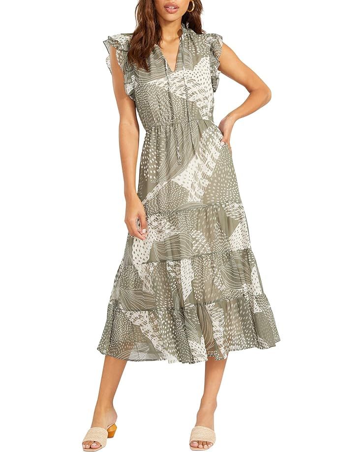 Mixed Bag Dress - Printed Chiffon Woven Dress | Zappos