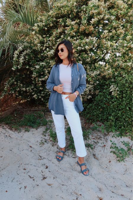 Casual beachy vibe might be my new summer mom style 

#LTKMidsize #LTKStyleTip