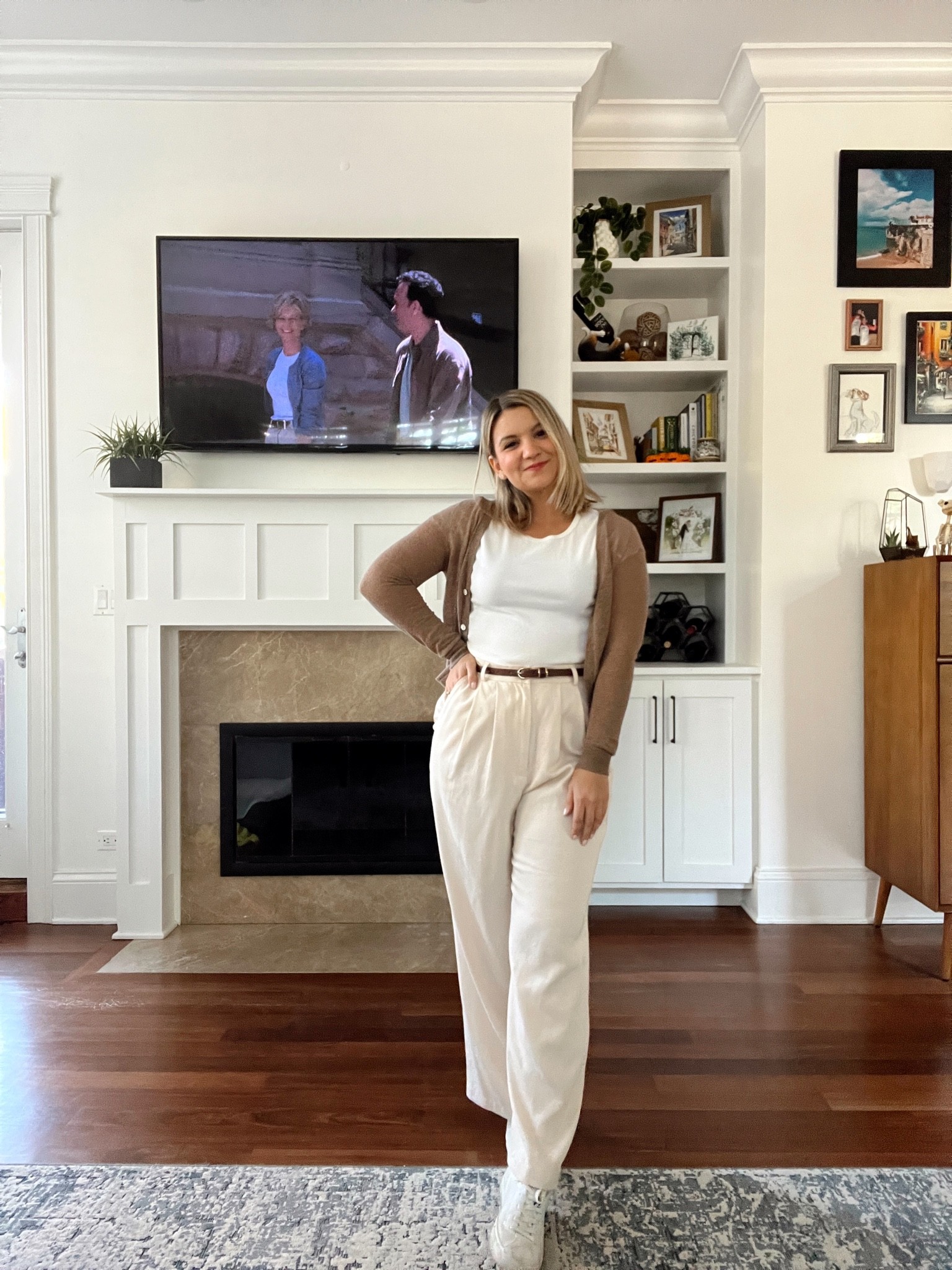 You’ve got mail outfit
Sweater - size small (size up if between sizes)
Trousers - petite 4
Meg Ryan fall
Kathleen Kelly 

#LTKHalloween #LTKSeasonal #LTKworkwear