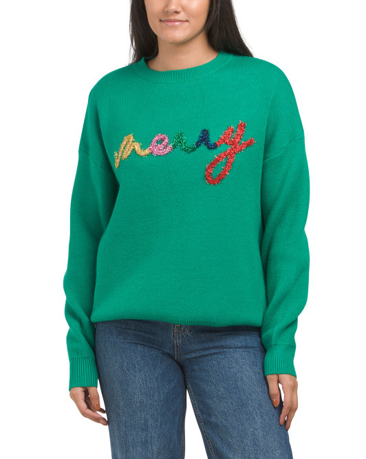 Merry Sweater | TJ Maxx