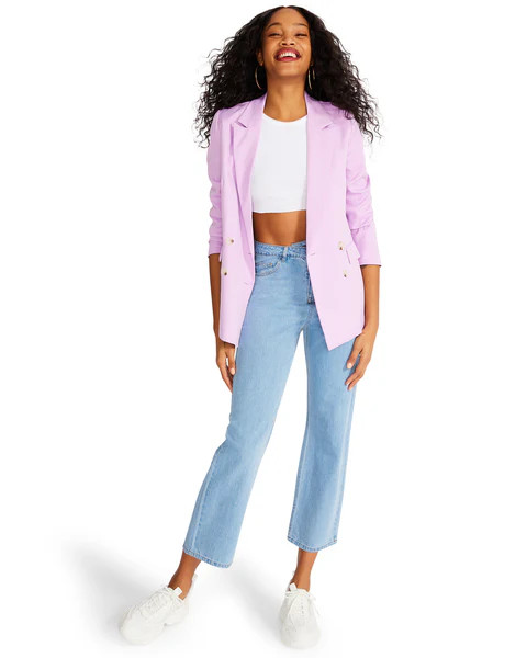 BOYFRIEND BLAZER PURPLE | Steve Madden (US)