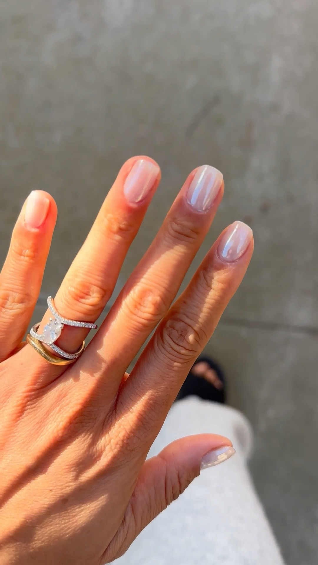 I went with short nails for productivity this week and went with a cute shimmer to compensate for that length! Loving this mani.
#mani2026 #springnails2026 #athome

#LTKselfcare #LTKmomlife #LTKdayinmylife