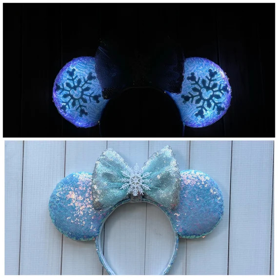 Christmas Minnie Ears Christmas Ears Mickey Christmas Ears - Etsy | Etsy (US)