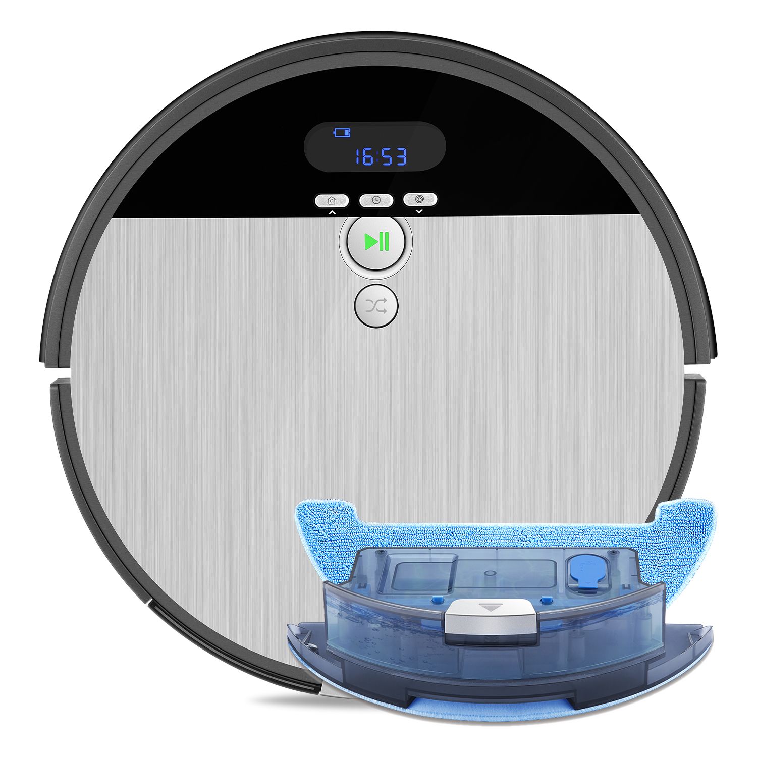 ILIFE V8s Robot Vacuum and Mop 2 in 1, Route Planning, Tangle Free for Pet Hair, XL 750ml Dustbin... | Walmart (US)