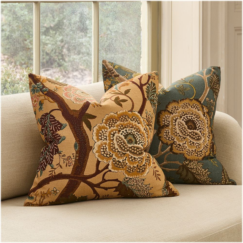 Pierce & Ward Palampore Floral Pillow Cover | West Elm (US)