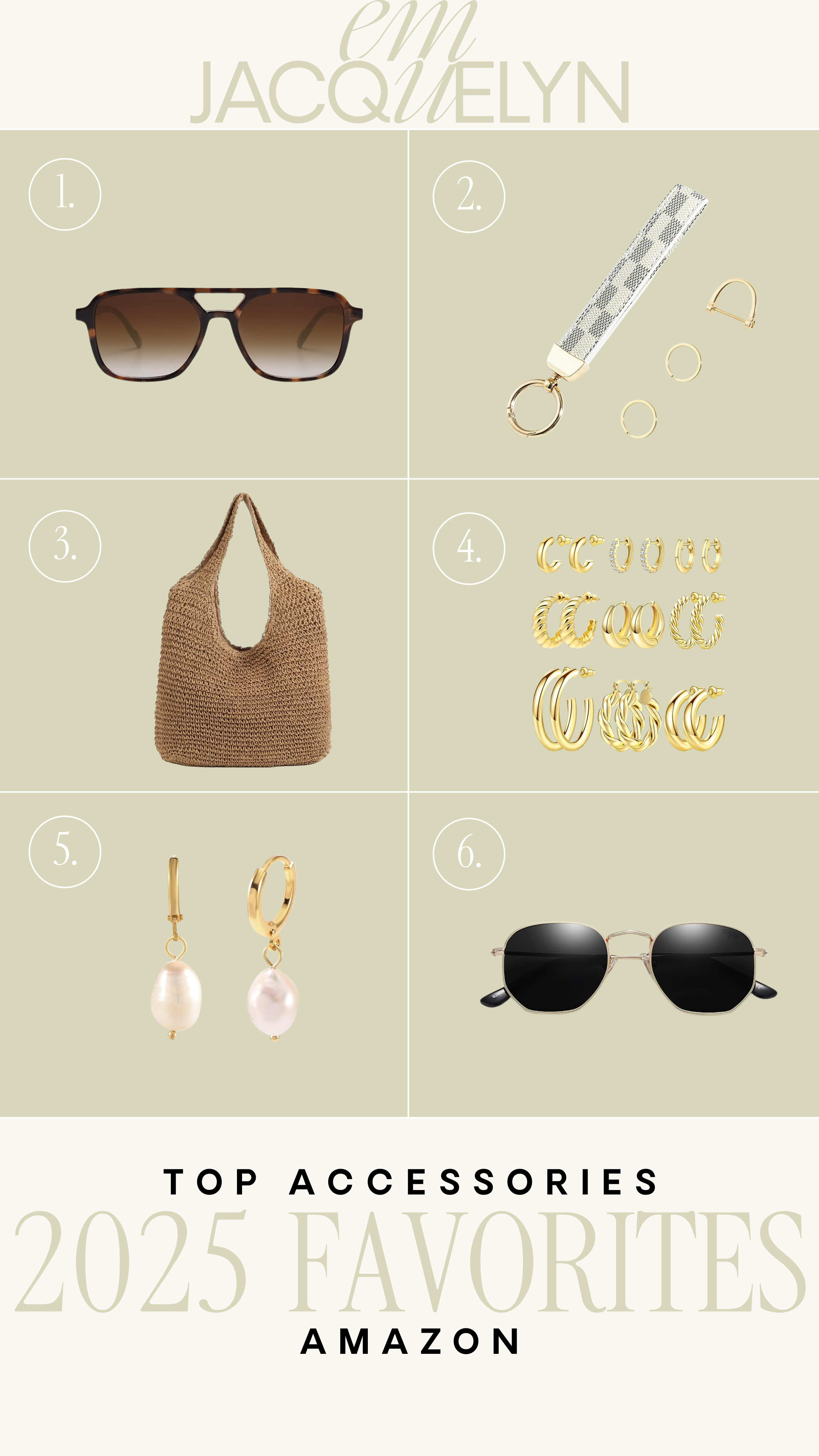 Top 2025 accessories of Amazon!

amazon finds, amazon accessories, top 2025 favorites, woven bag, beach finds, sunglasses 

 #LTKFindsUnder50 #LTKFindsUnder100 #LTKBeauty