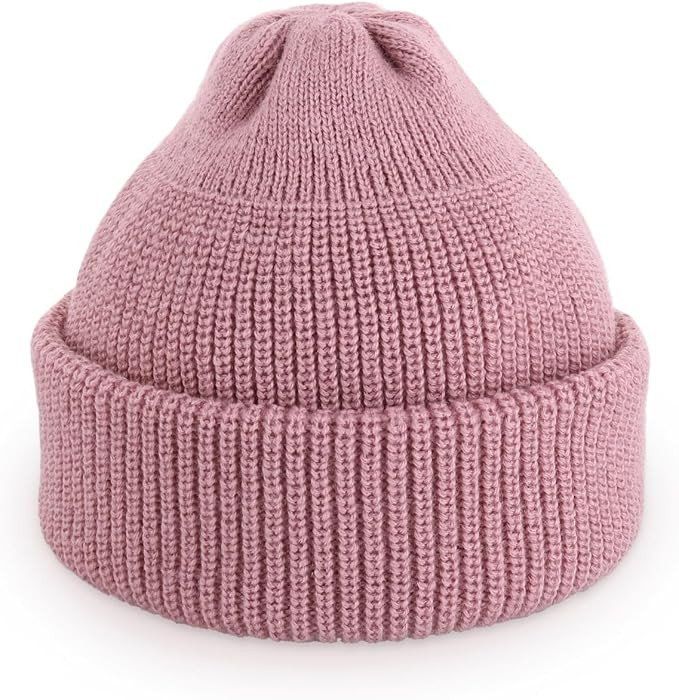 Fisherman Beanie Cuffed Knit Winter Hat Trawler Sailor Watch Cap Men Women | Amazon (US)