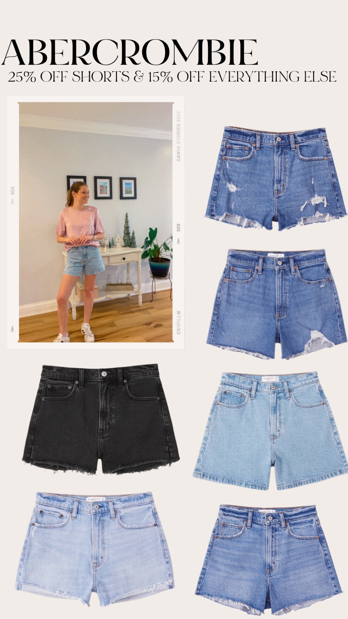 Abercrombie sale alert! 25% off shorts & 15% off nearly everything else + AN ADDITIONAL 15% OFF STACKABLE CODE!!

abercrombie, abercrombie shorts, abercrombie jean shorts, jeans, jean shorts, perfect summer shorts, denim, denim shorts

#LTKsalealert #LTKfindsunder100 #LTKstyletip