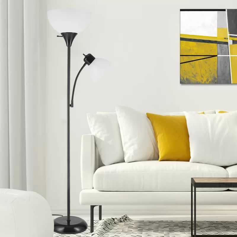 Edgehill 72" Torchiere Floor Lamp | Wayfair North America