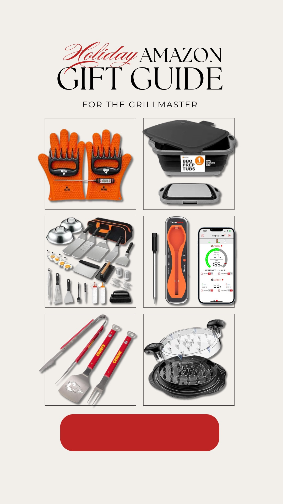 Gift ideas for a grill master • Husband gift ideas • Father in Law gift ideas 

#LTKFindsUnder50 #LTKGiftGuide #LTKMens