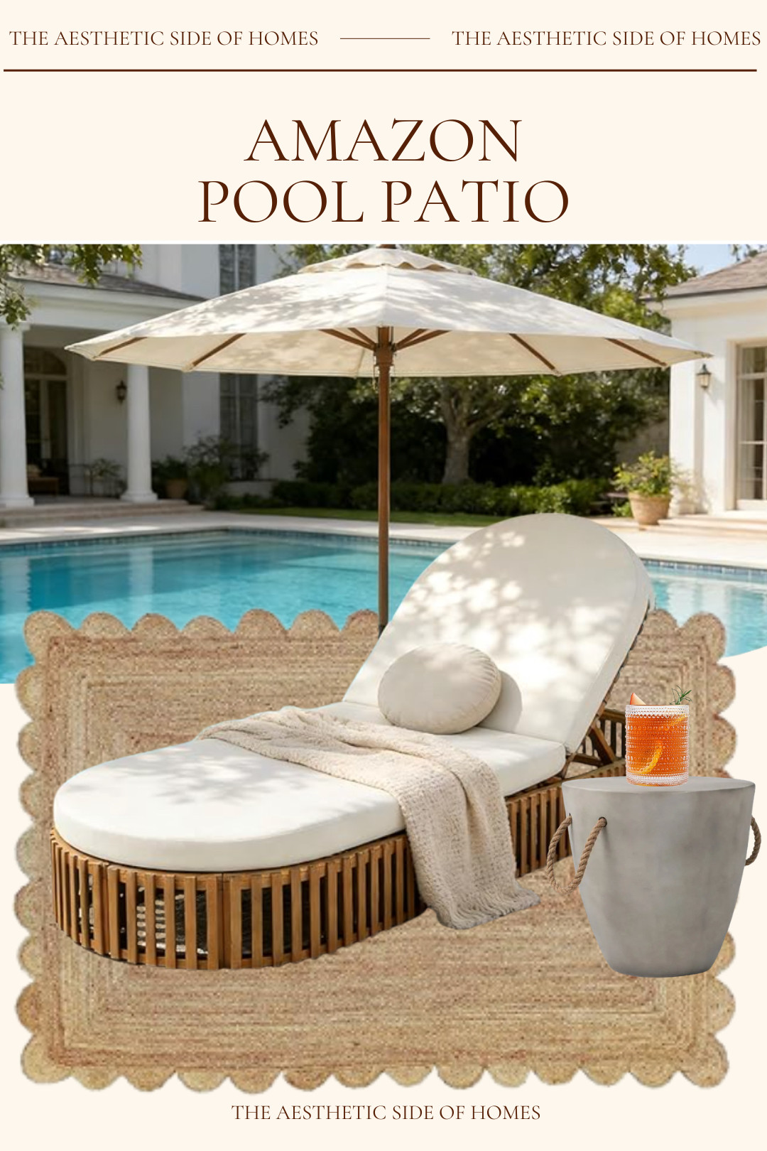 Warmer days are ahead, and I'm dreaming about pool days. Amazon has some great itsm to refresh your patio just in time for summer. ☀️ 

 #LTKSeasonal #LTKHome #LTKSwim
