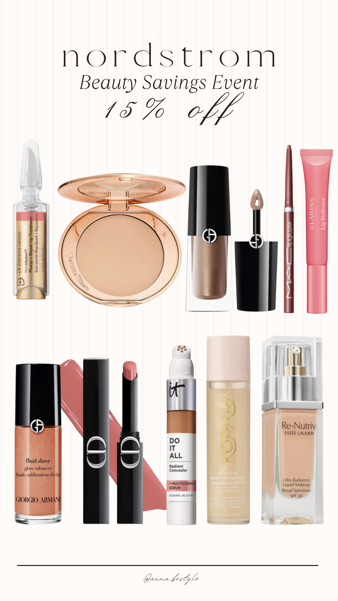 Nordstrom Beauty Savings Event 15% off. 

makeup over 40, the best foundation, the best eyeshadow, cream eyeshadow, annabrstyle 

 #LTKBeauty