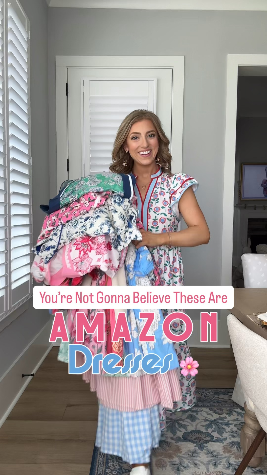 Amazon spring dresses that look like Anthropologie & Tuckernuck… but for WAY less 🤯💙

This Amazon fashion haul is full of the prettiest spring dresses—think floral prints, gingham, feminine details, and elevated silhouettes that feel straight out of a high-end boutique ✨ From everyday mom life to Easter, vacation, brunch, or events… these are the kind of dresses you’ll keep reaching for again and again.

I rounded up TWELVE unreal Amazon finds that look designer but are all budget-friendly 🙌🏼 The quality, fit, and details on these are SO good—puff sleeves, flattering waistlines, tiered skirts, and the cutest prints for spring 🌸

If you love that polished, classic, feminine style without the boutique price tag… you’re going to be obsessed with these 💕

#amazonfashion #amazondresses #springdresses #affordablefashion #amazonfinds #amazonstyle #springoutfits #easteroutfits #vacationoutfits #dresshaul #amazonhaul #budgetstyle #femininefashion #preppystyle #coastalstyle #everydaystyle #momstyle #anthrostyle #tuckernuckstyle

#LTKSaleAlert #LTKPetite #LTKootd