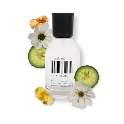 DedCool Eau de Parfum | Xtra Milk | Bergamot, White Musk & Amber | Clean Unisex Fragrance | Non-Toxic, Vegan | 1.7 fl oz | Amazon (US)