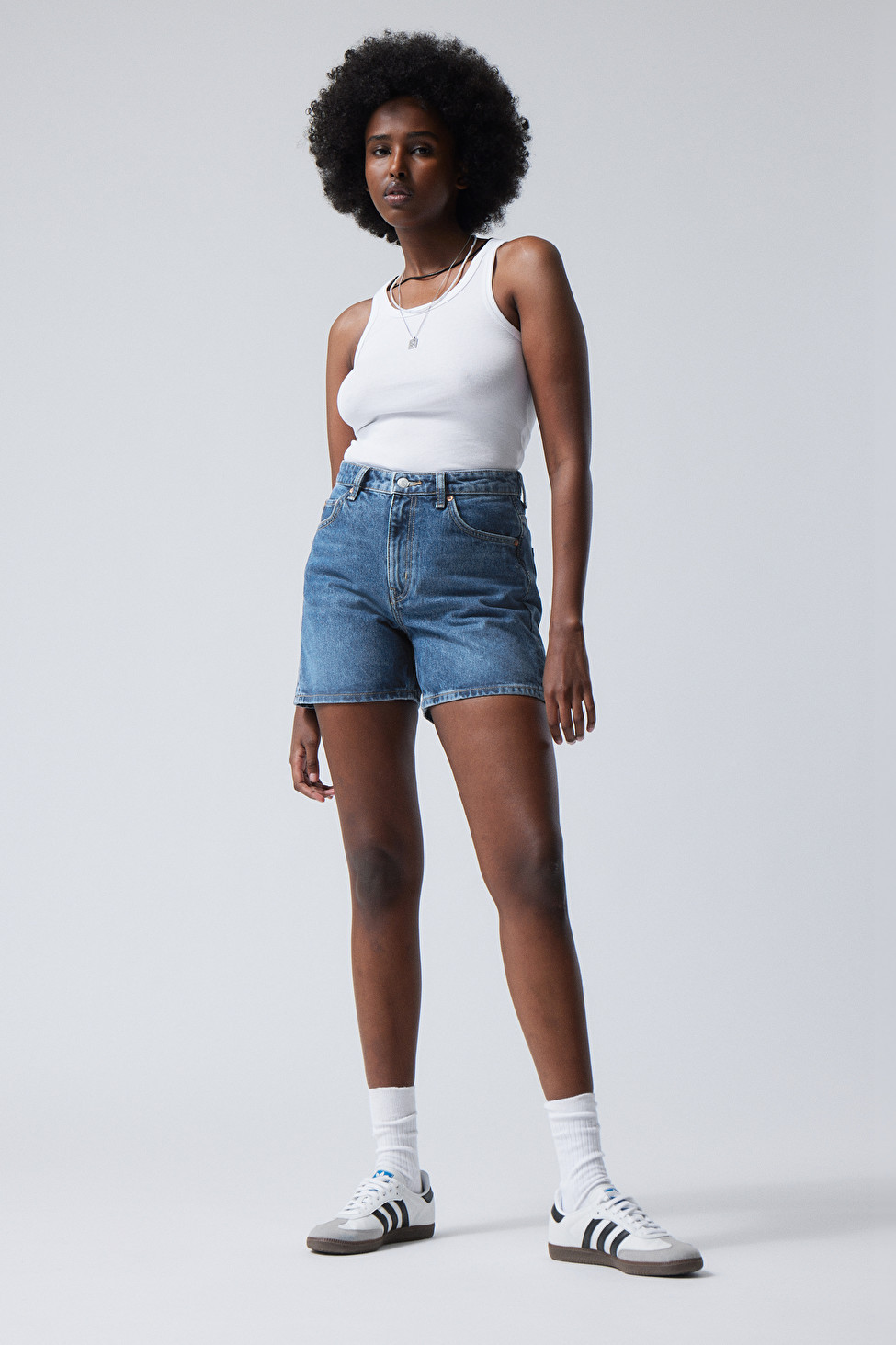 Eya Denim Shorts | Weekday