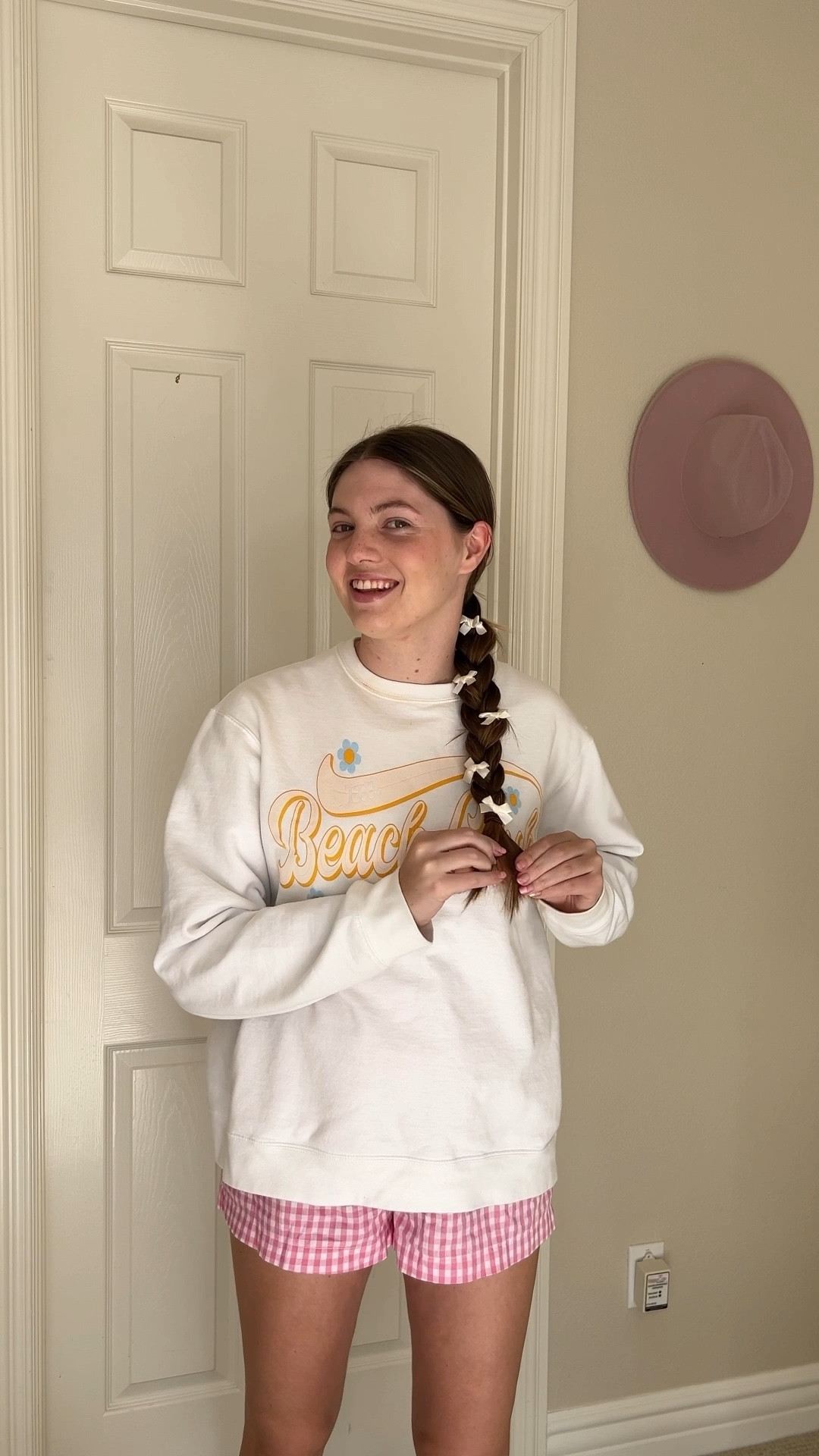 Easy bow hairstyle

Sweatshirt, hairstyle, hair bow, pink shorts, boxer shorts, casual outfit 

#LTKBeauty #LTKStyleTip #LTKSeasonal