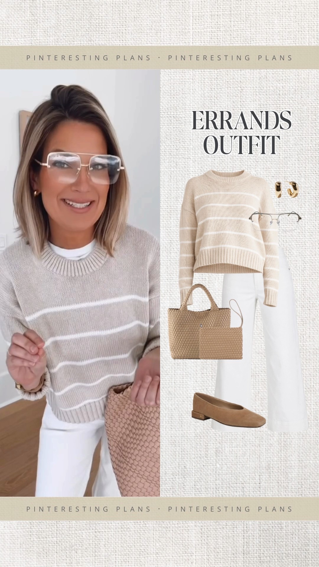 I am 5’11” wearing small tall in these cropped wide leg jeans. They’re on  sale! I have small in the tops with the tee turned backwards. Shoes true to size.  

#LTKSaleAlert #LTKTall #LTKootd