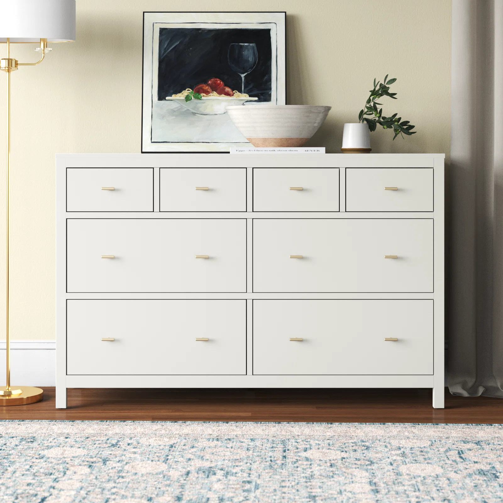 Kowalsky 57.99'' W 8 - Drawer Dresser | Wayfair North America