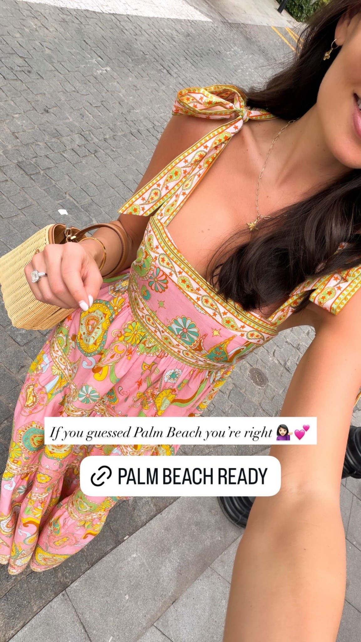 Floral dress, spring dress, Palm Beach outfit, vacation outfit. 

#LTKSeasonal #LTKTravel #LTKootd