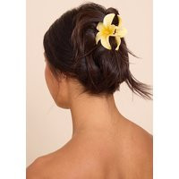 Butter Yellow Lily Flower Hair Clip | PrettyLittleThing US