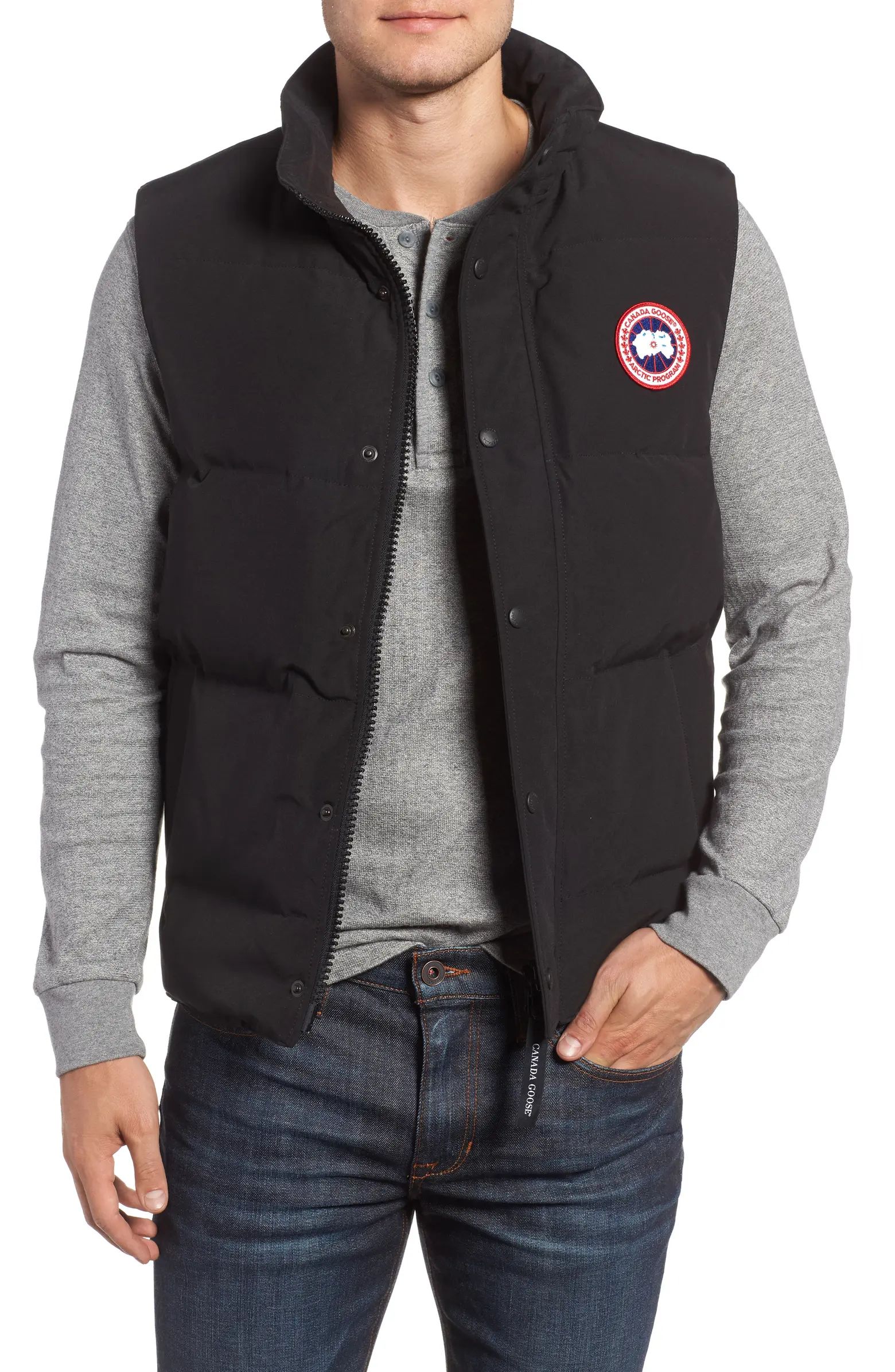 Garson Regular Fit Quilted Down Vest | Nordstrom