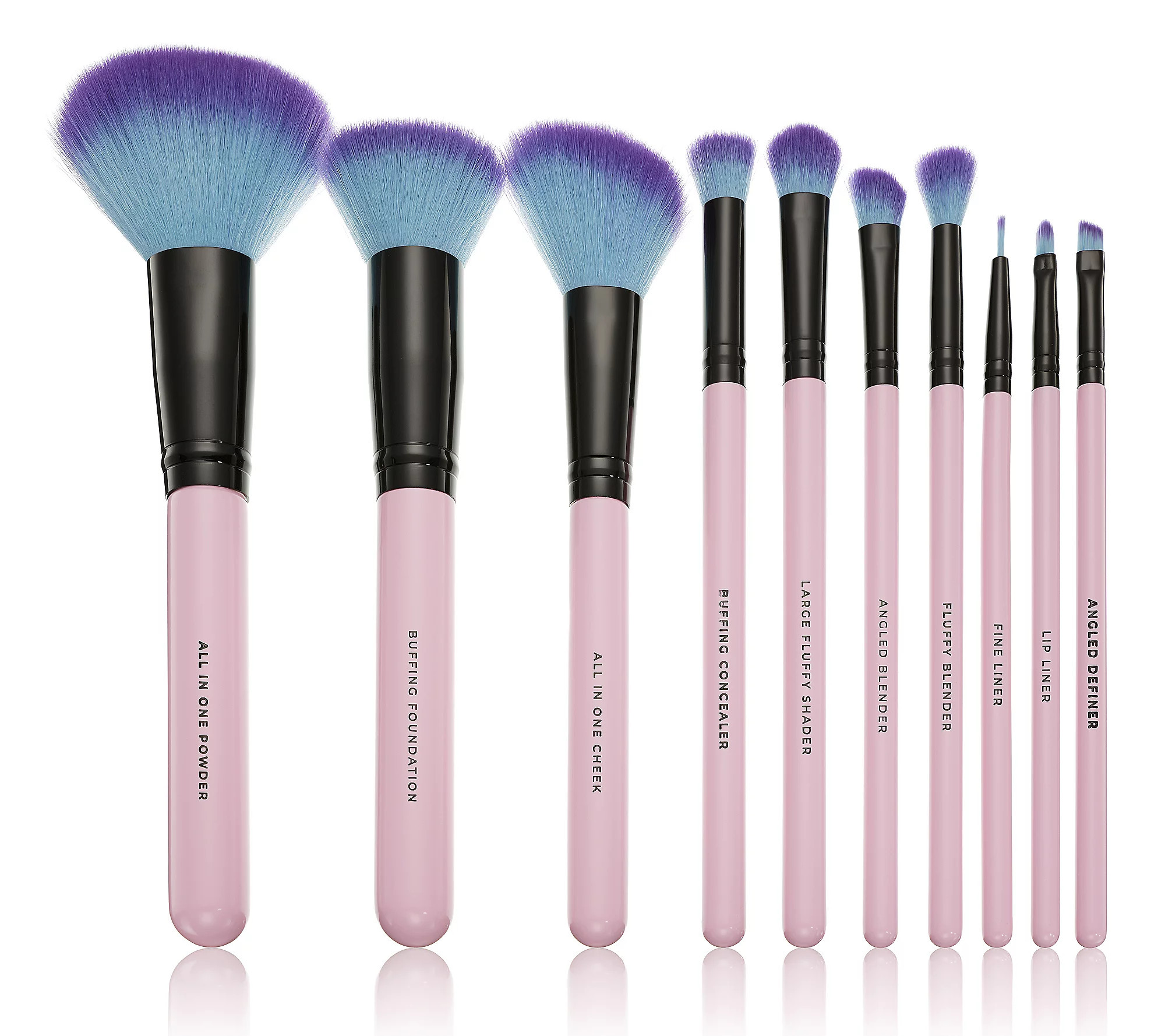 Spectrum Essential 10 Piece Makeup Brush Set | QVC