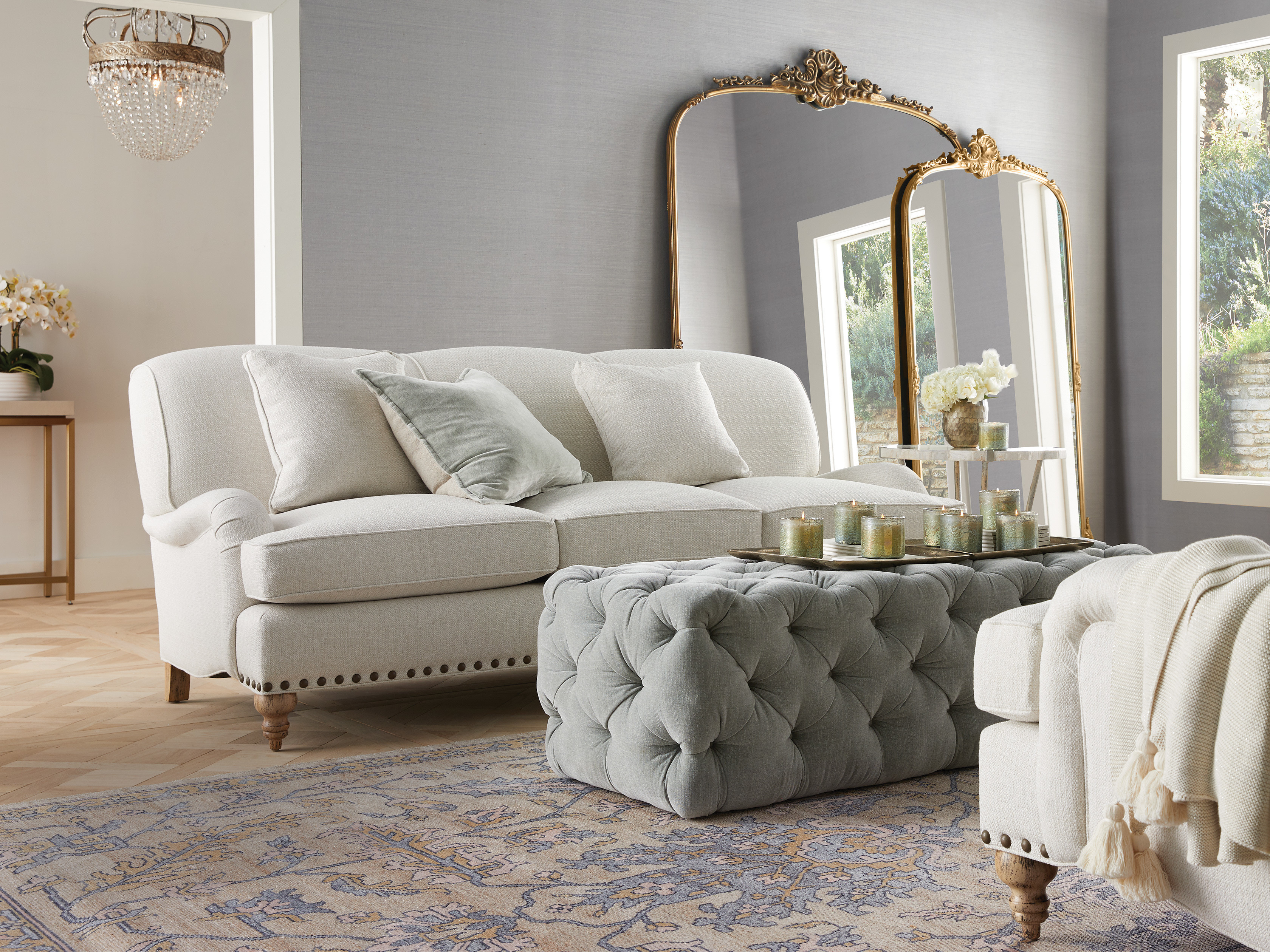 Amelie Grand Floor Mirror | Arhaus