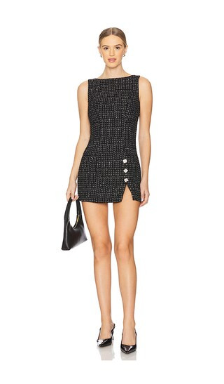 Sabella Mini Dress in Black | Revolve Clothing (Global)