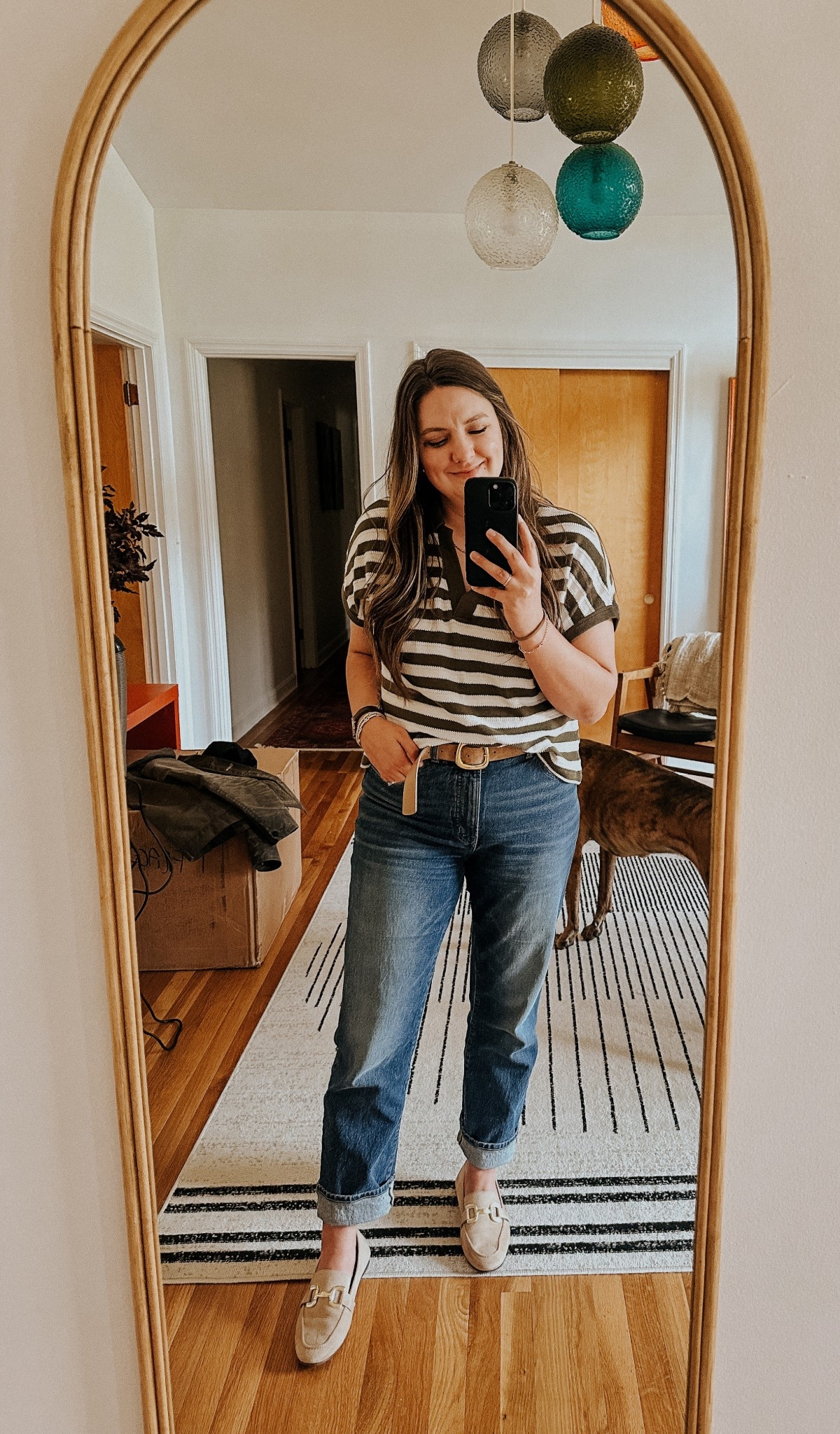 Work wear ootd. 

Madewell jeans, Madewell polo, loafers 

#LTKWorkwear #LTKootd #LTKSeasonal