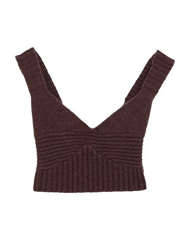 Wandering Woman Top Brown Size XXS Wool, Polyamide | YOOX (US)