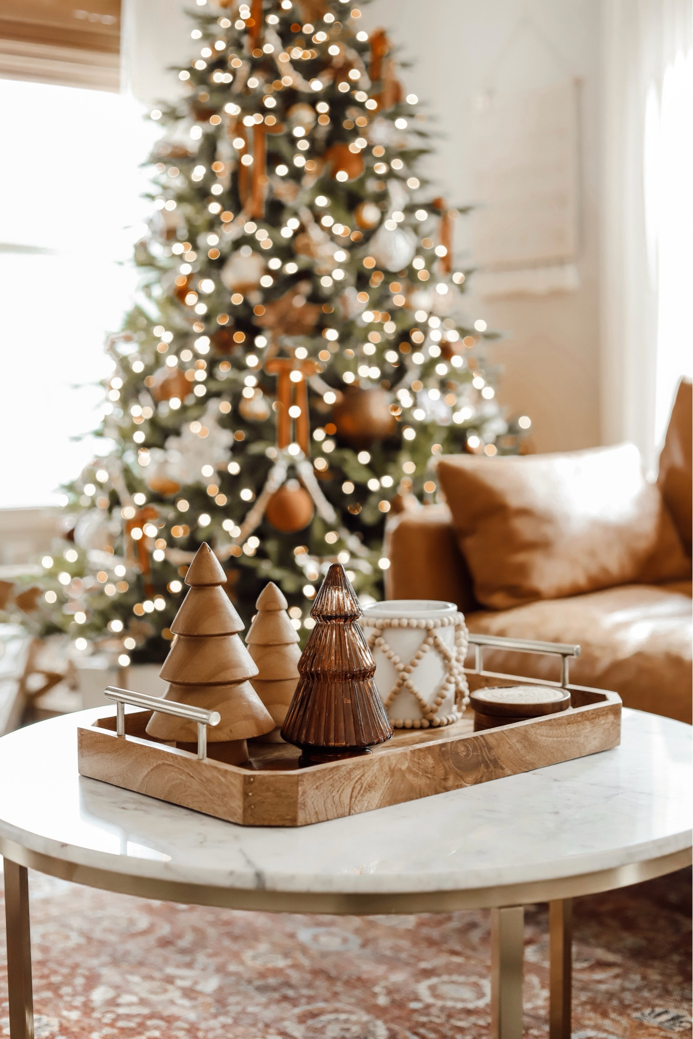  Neutral Christmas decor. Christmas tree. 

#LTKSeasonal #LTKHoliday #LTKHome