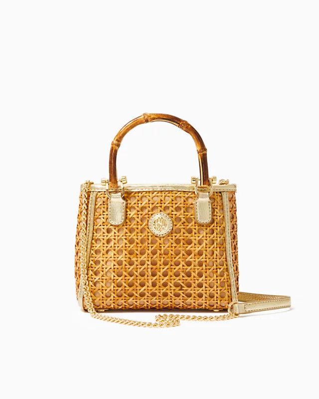 Adrian Cane Mini Bag | Lilly Pulitzer