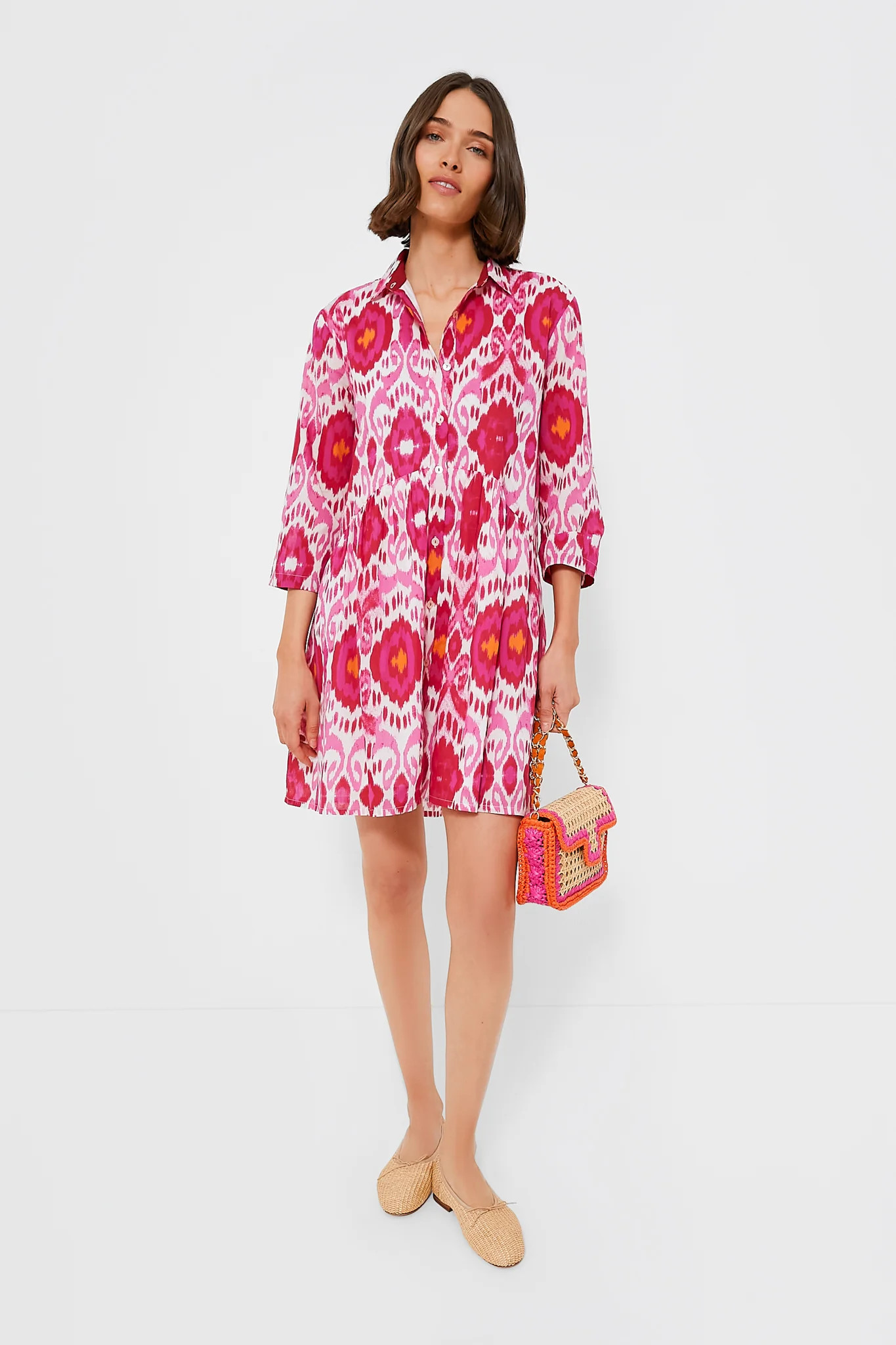 Exclusive Magenta June Deauville Dress | Tuckernuck (US)