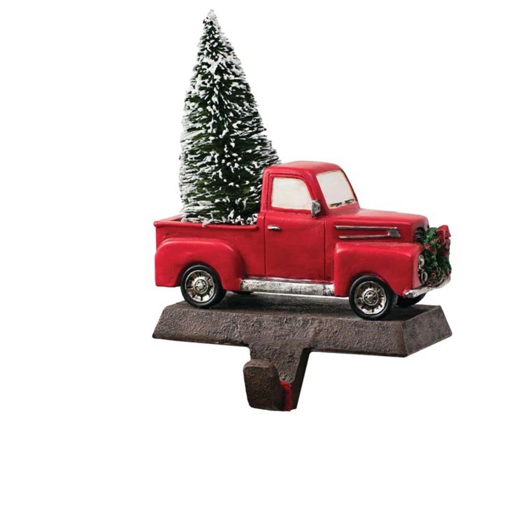 Gunter Truck with Tree Stocking Holder | Wayfair North America